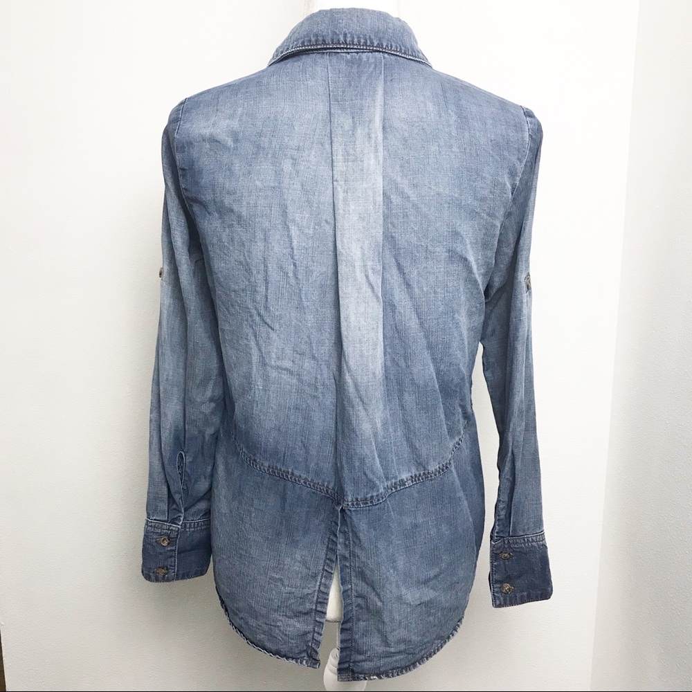 Cloth & Stone Split-Back Buttondown - Picture 3 of 6